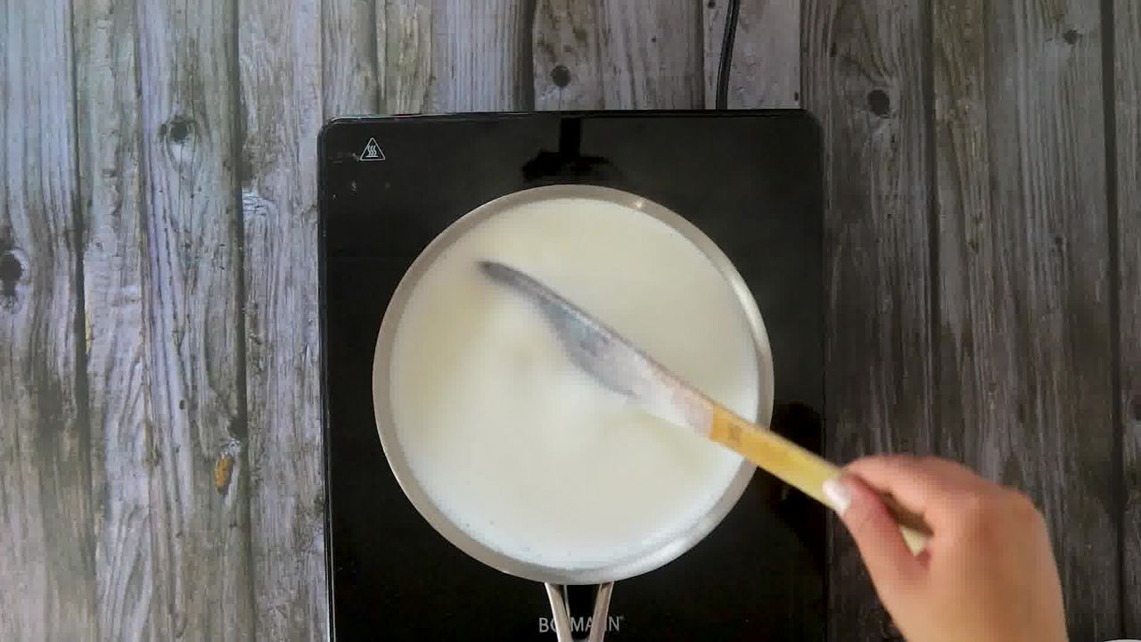 Image of the cooking step-1-5 for Fruit Custard