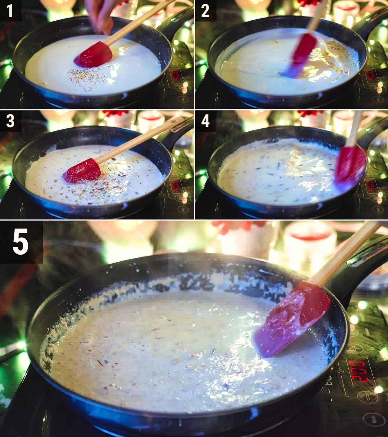 Image of the cooking step-1-2 for Fruit Rabri