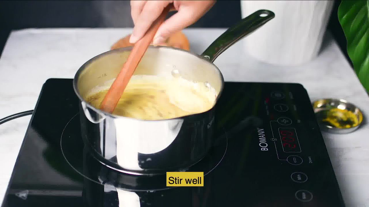 Image of the cooking step-1-4 for Golden Milk (Haldi Doodh)