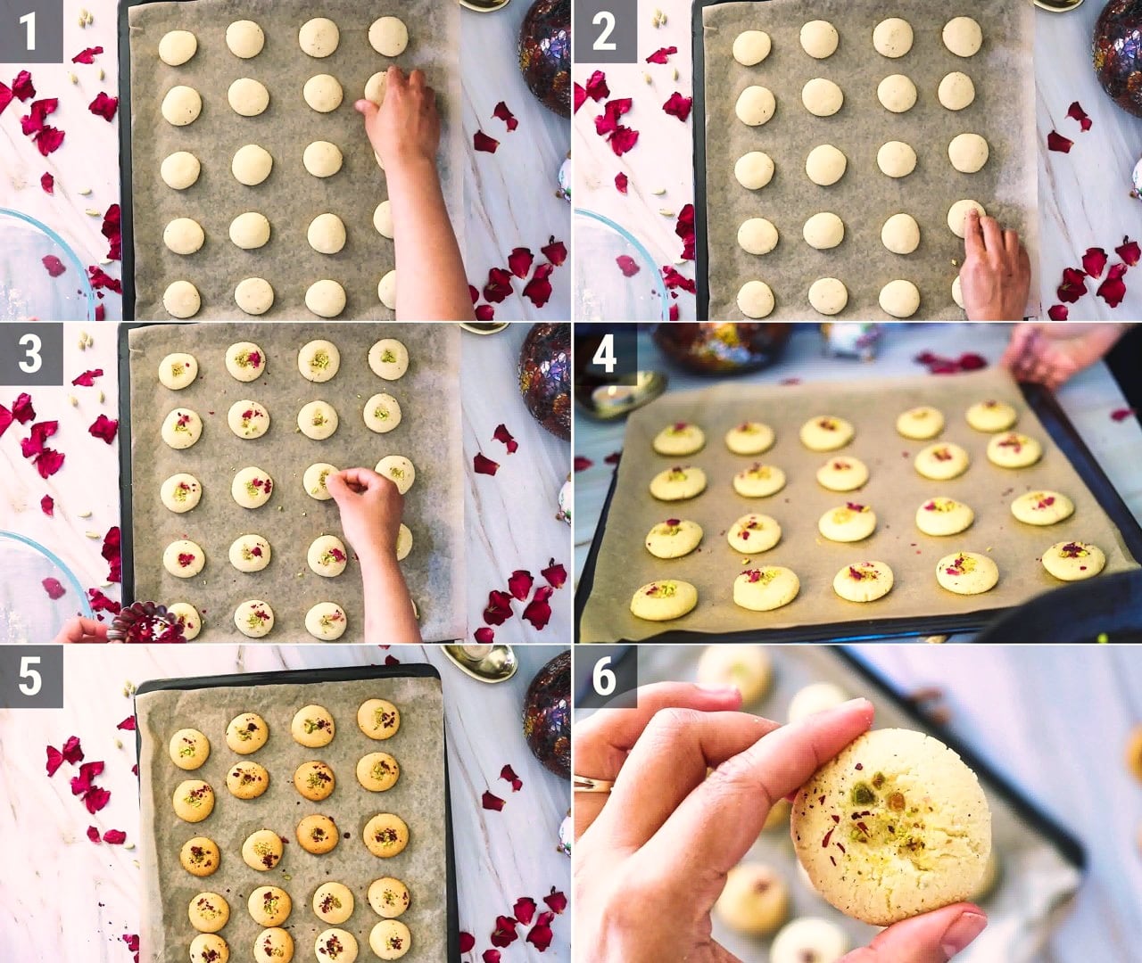 Image of the cooking step-2-4 for Gulab Jamun Cookies