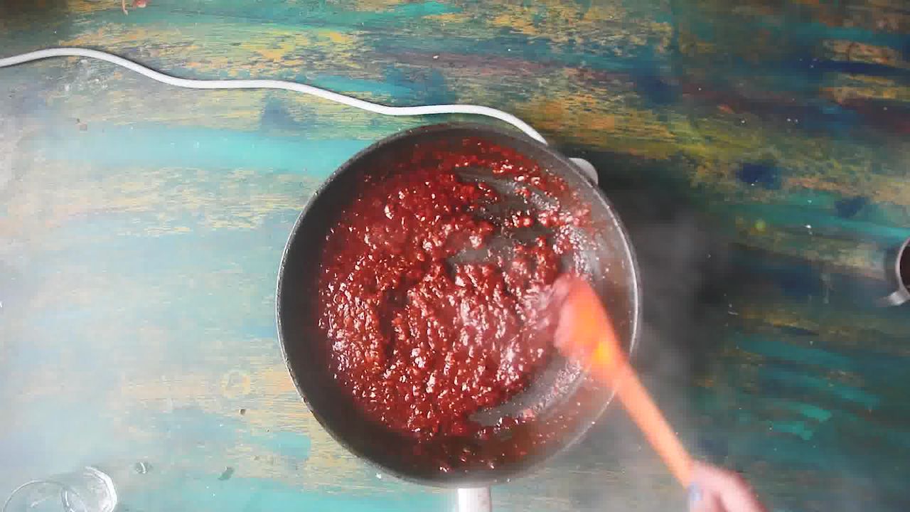 Image of the cooking step-1-13 for Schezwan Sauce Recipe