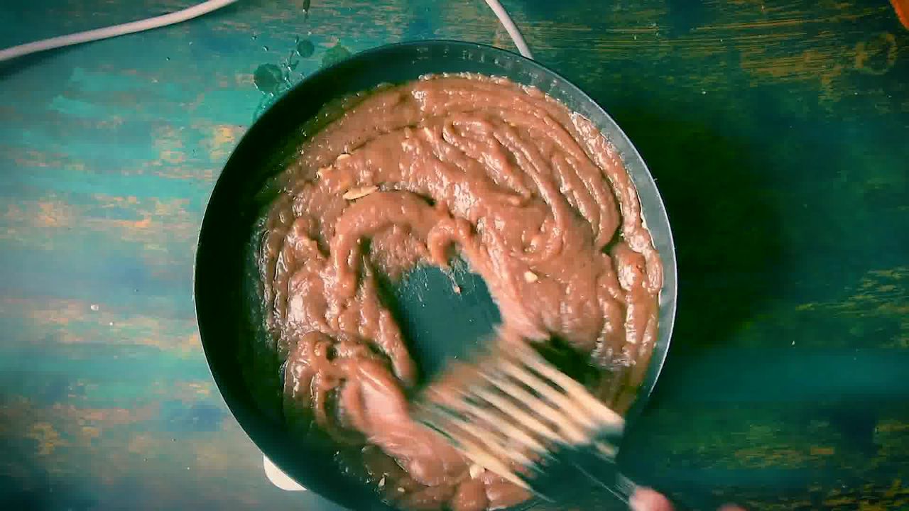 Image of the cooking step-1-11 for Atte Ka Halwa Recipe - Wheat Flour Halwa