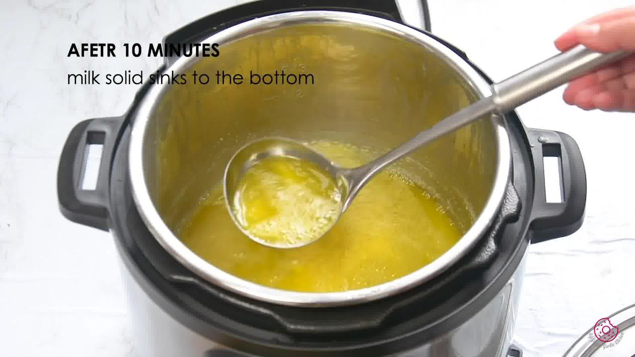Image of the cooking step-1-7 for How to Make Ghee from Butter (Pan + Instant Pot)