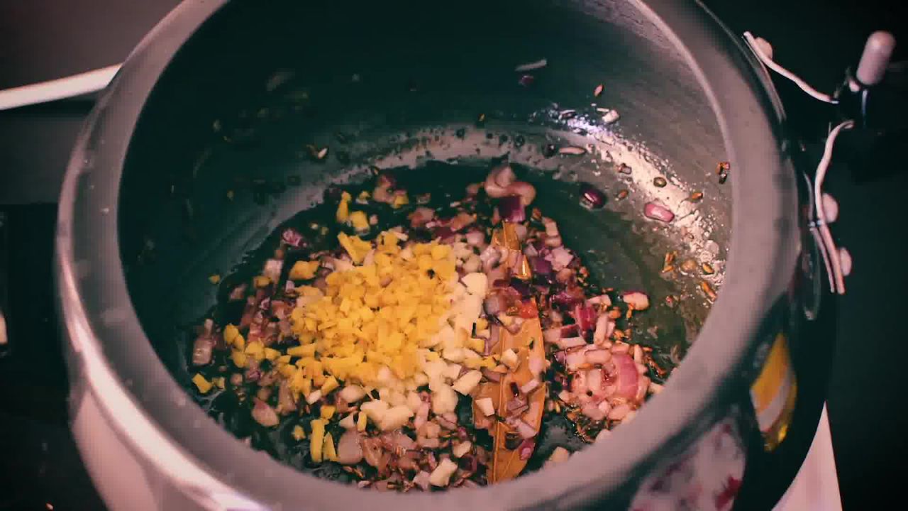 Image of the cooking step-1-7 for How To Make Masala Khichdi (Vegetable Khichdi Recipe)