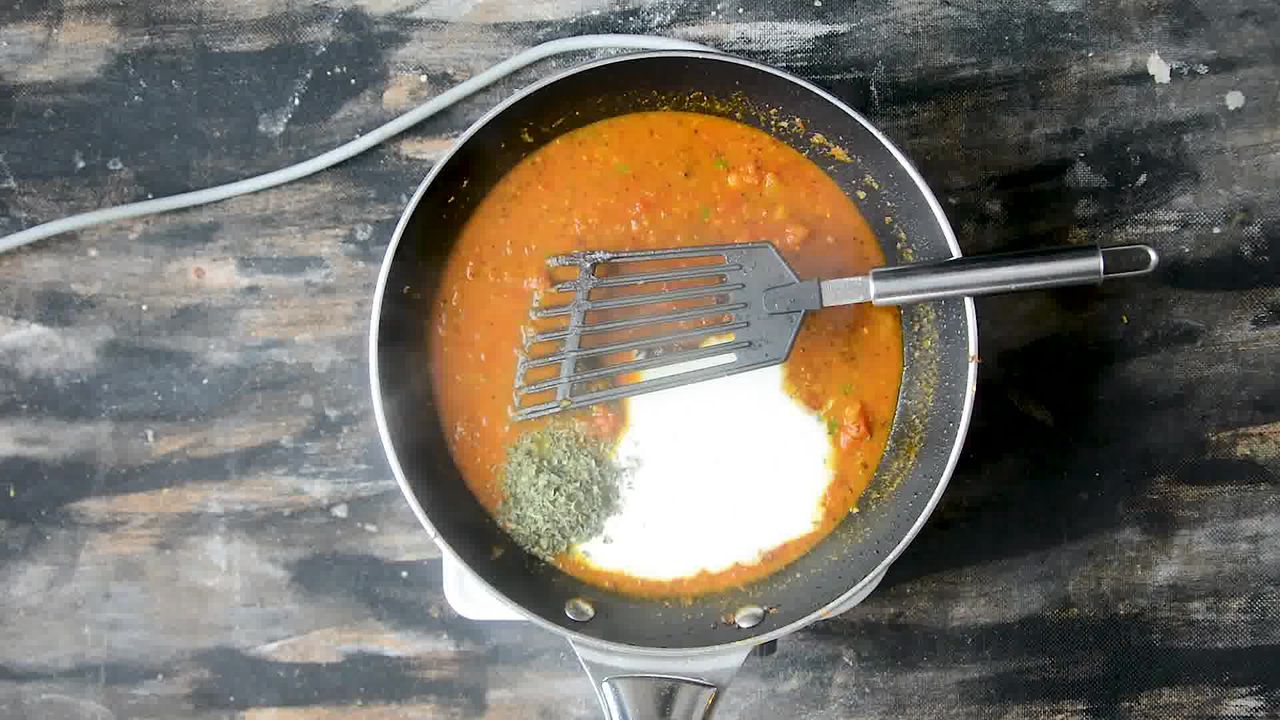 Image of the cooking step-1-8 for Pakore Ki Sabzi - Indian Fritters Curry