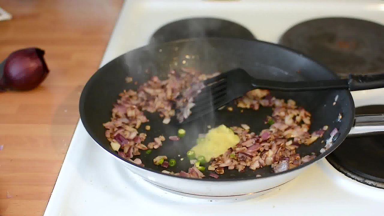 Image of the cooking step-1-3 for Paneer Bhurji Dry - Scrambled Paneer (Video Recipe)
