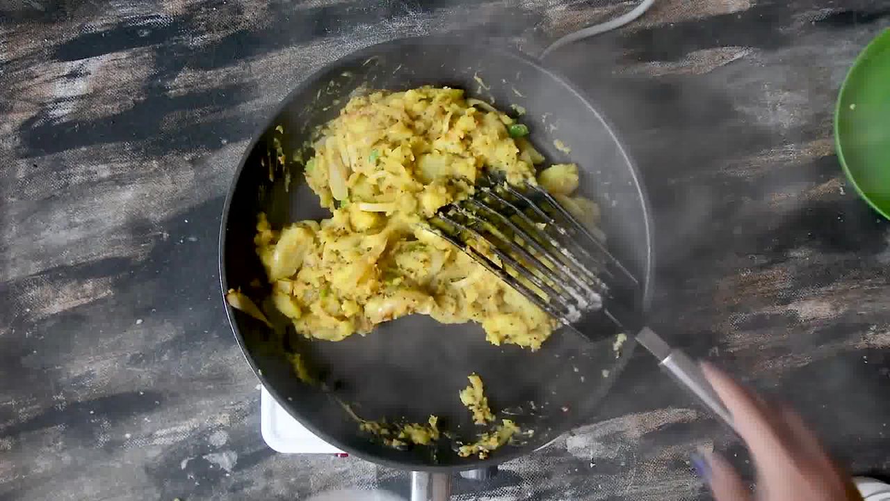 Image of the cooking step-2-10 for How to make Puri Bhaji - Poori Bhaji - Batata Bhaji Poori