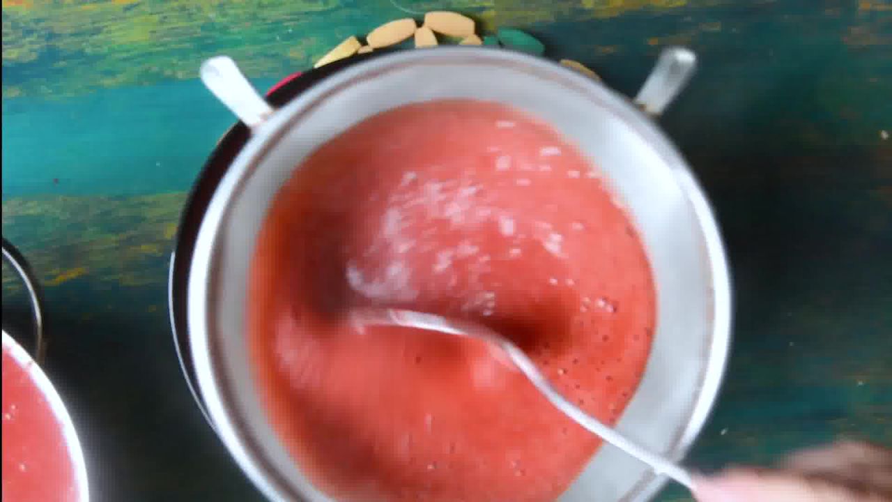 Image of the cooking step-1-4 for Strawberry Panna Cotta Recipe