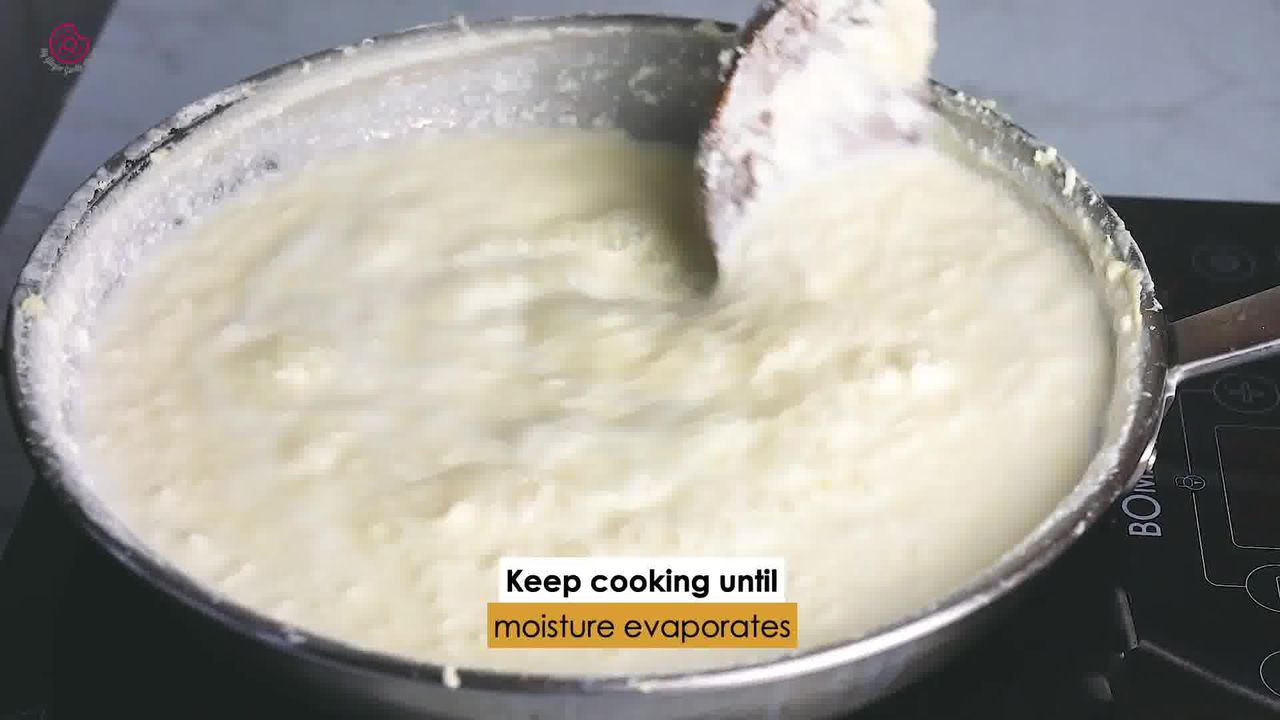 Image of the cooking step-1-4 for Indian Milk Cake (Alwar Ka Mawa)