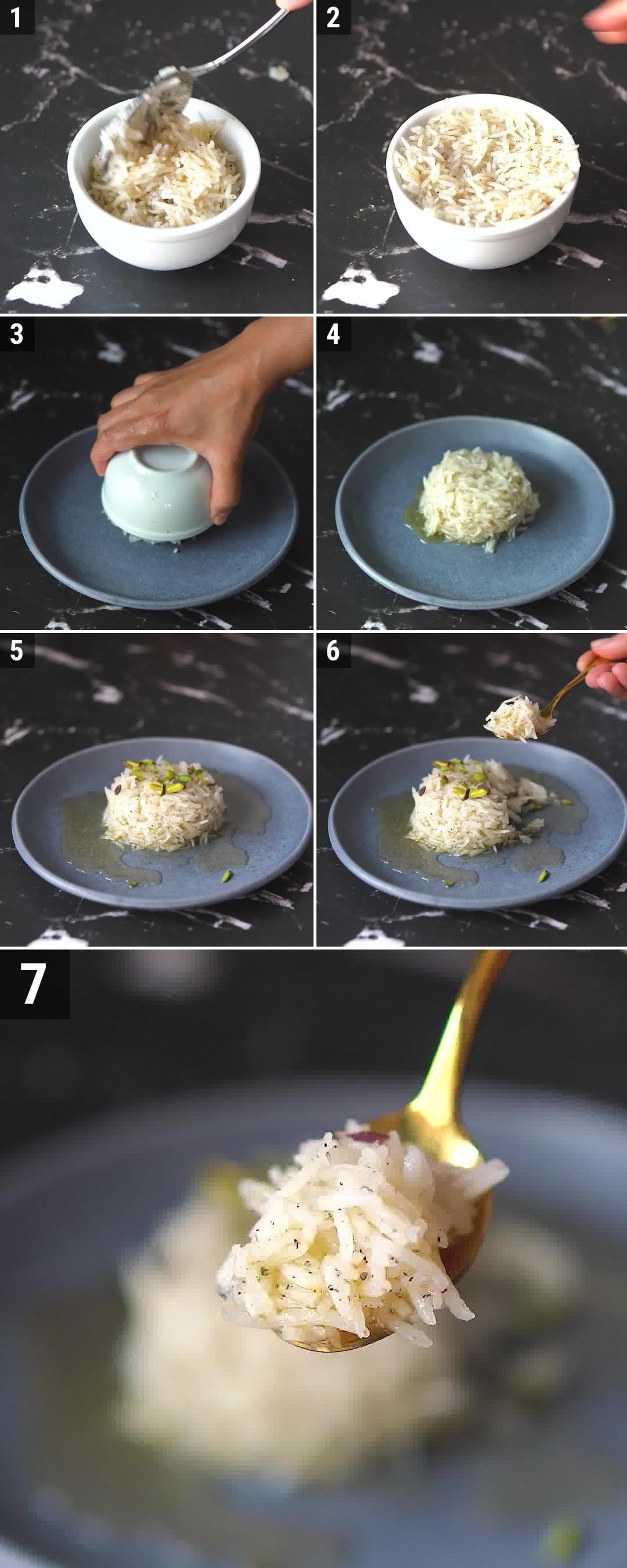 Image of the cooking step-1-2 for Instant Meethe Chawal