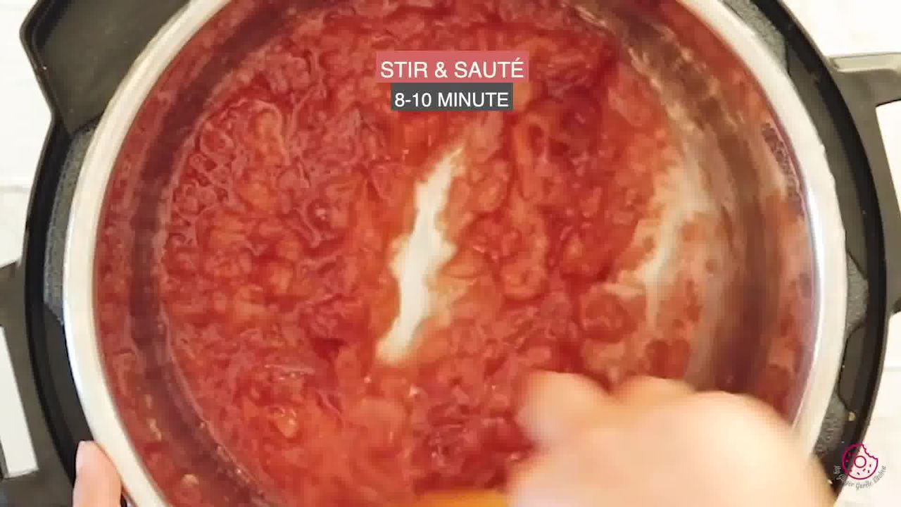 Image of the cooking step-1-7 for Instant Pot Peach Jam