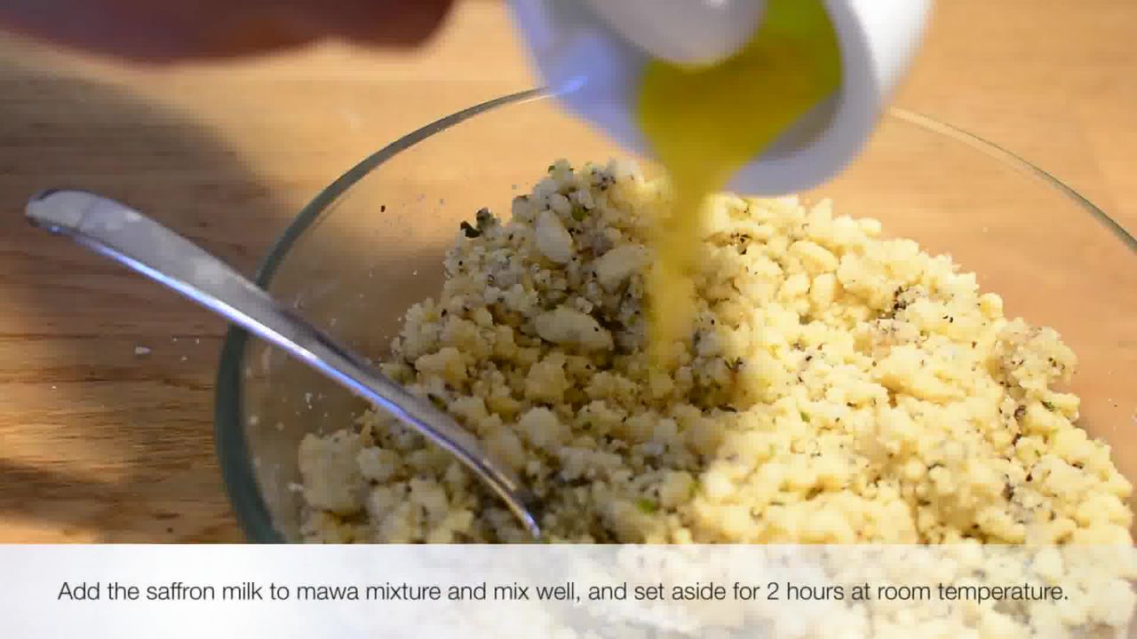 Image of the cooking step-1-8 for Jaipuri Mishri Mawa Recipe 