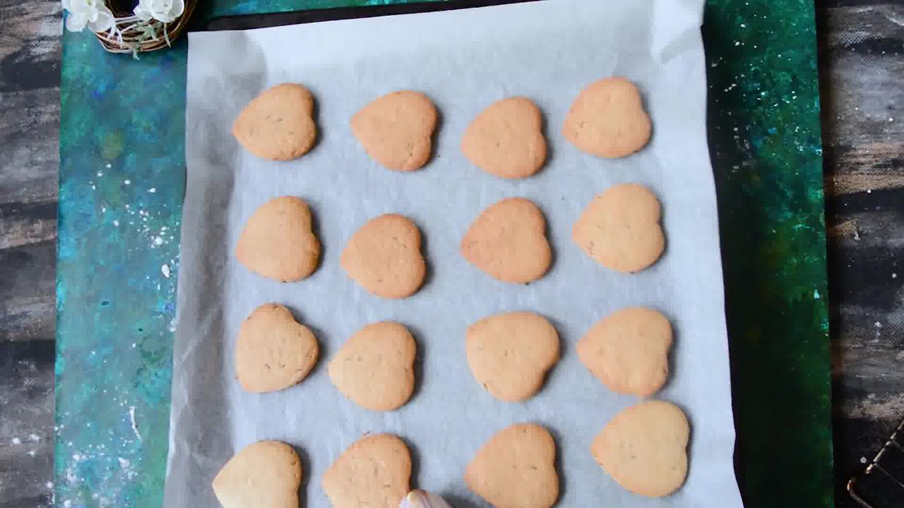 Image of the cooking step-1-13 for Jeera Biscuits - Eggless Roasted Cumin Cookies Recipe
