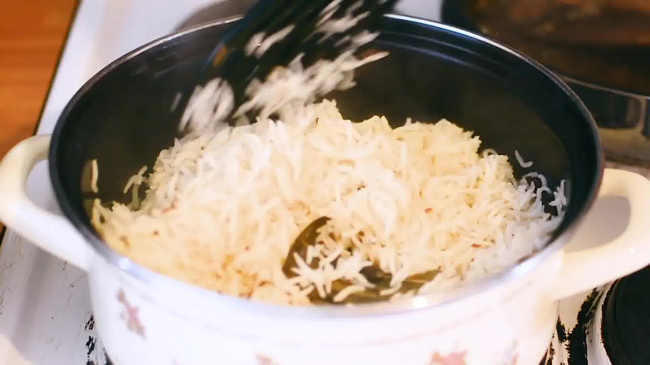 Image of the cooking step-1-8 for Jeera Rice - Indian Cumin Rice (Pan, Cooker, Instant Pot)