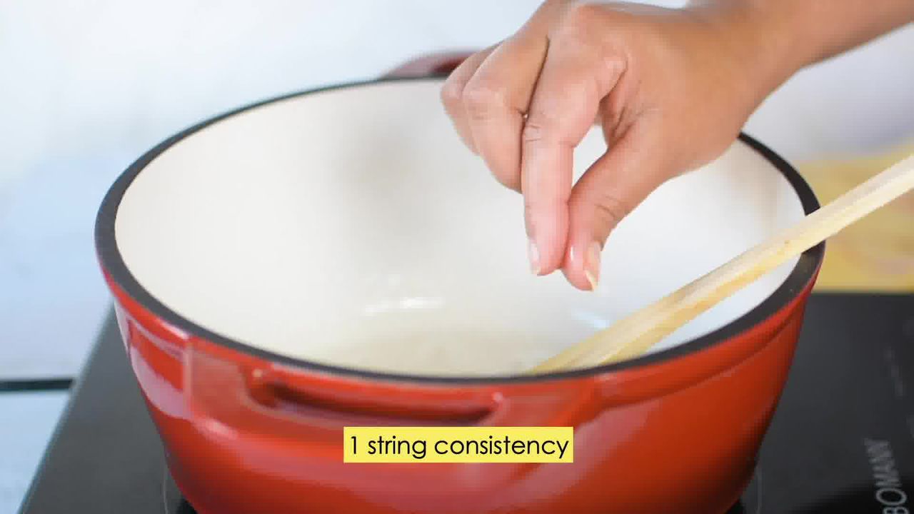 Image of the cooking step-4-2 for Kaju Pista Roll Recipe - Cashew Pistachio Fudge
