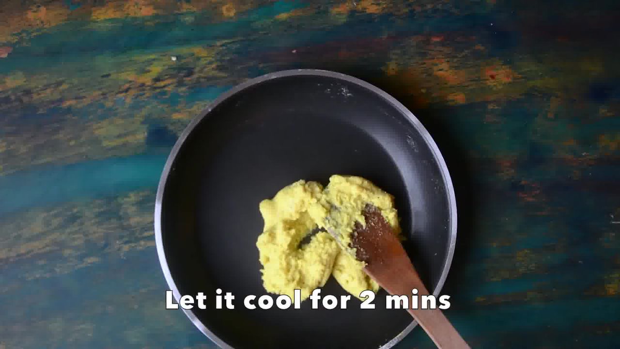 Image of the cooking step-1-5 for Kesar Mawa Peda - Indian Milk Fudge - Instant Khoya Peda