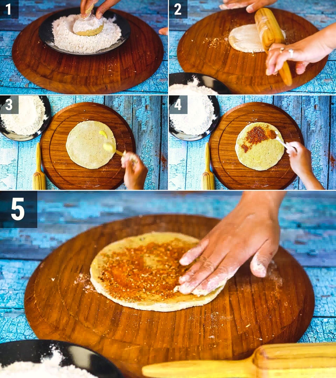 Image of the cooking step-4-1 for Khichdi Paratha