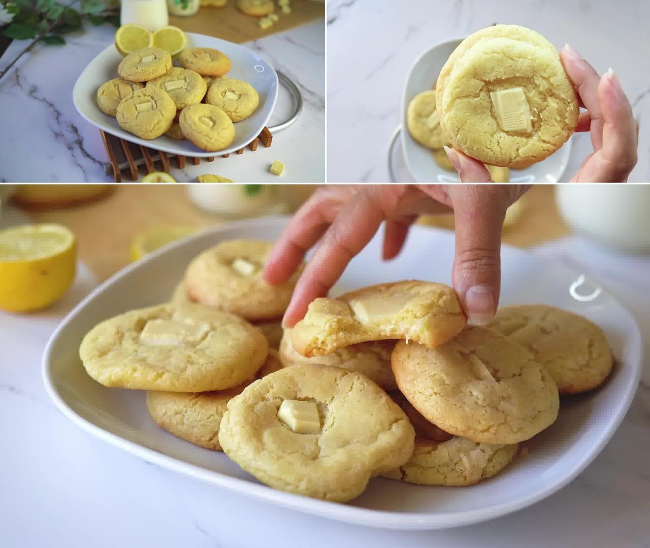 Image of the cooking step-1-12 for Lemon White Chocolate Cookies