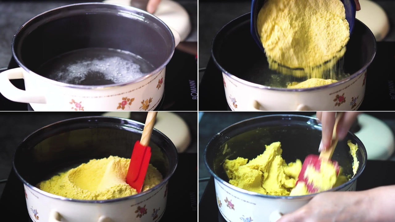 Image of the cooking step-1-2 for Makki Ki Roti