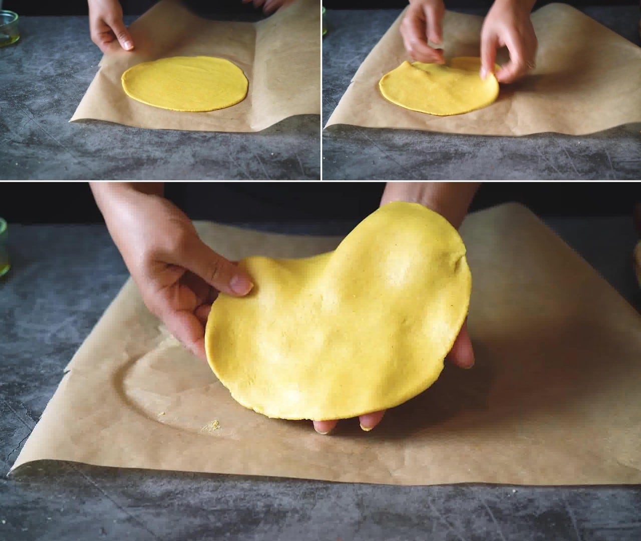 Image of the cooking step-3-3 for Makki Ki Roti