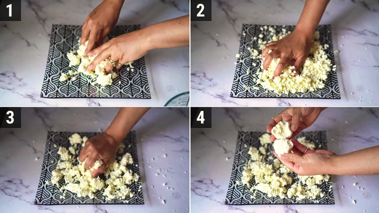 Image of the cooking step-1-4 for Malai Ladoo