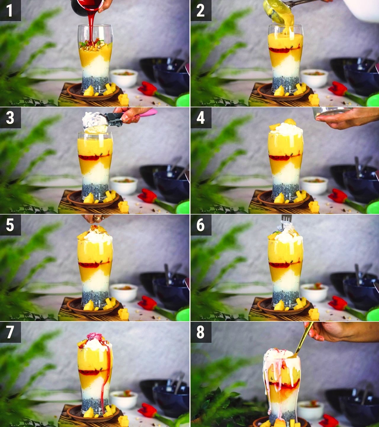 Image of the cooking step-5-2 for Mango Falooda