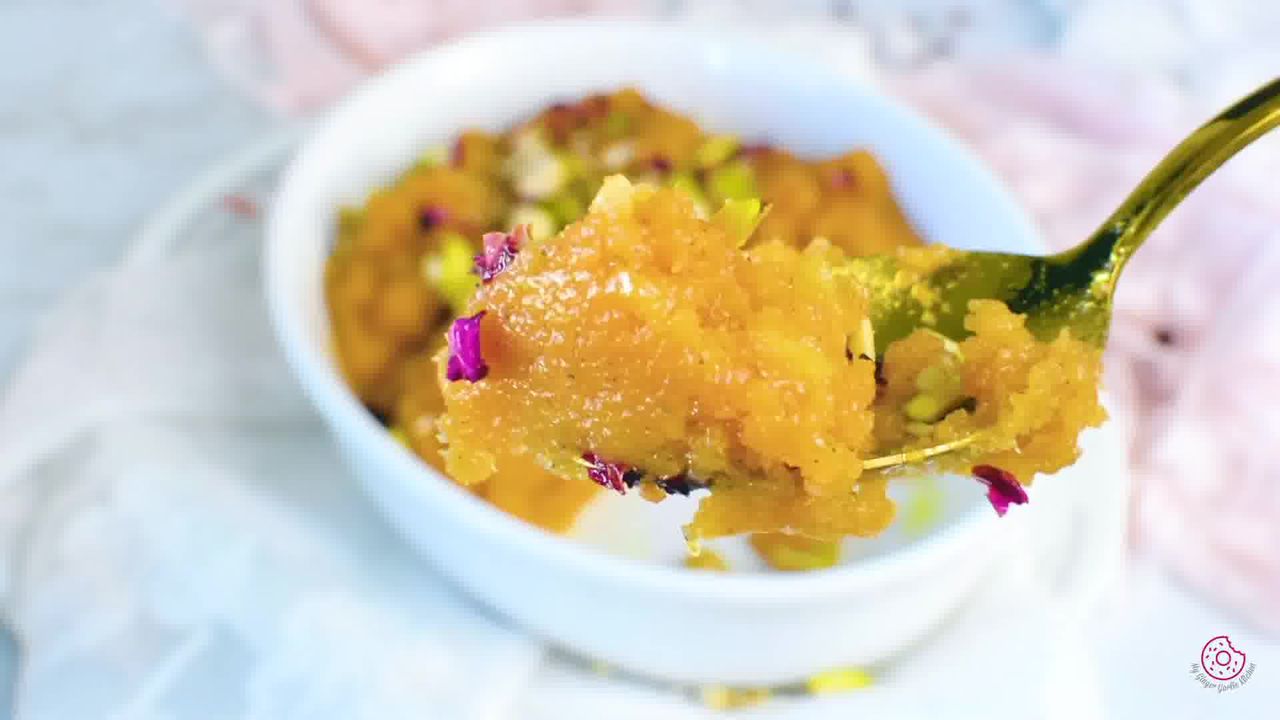 Image of the cooking step-1-16 for Mango Halwa