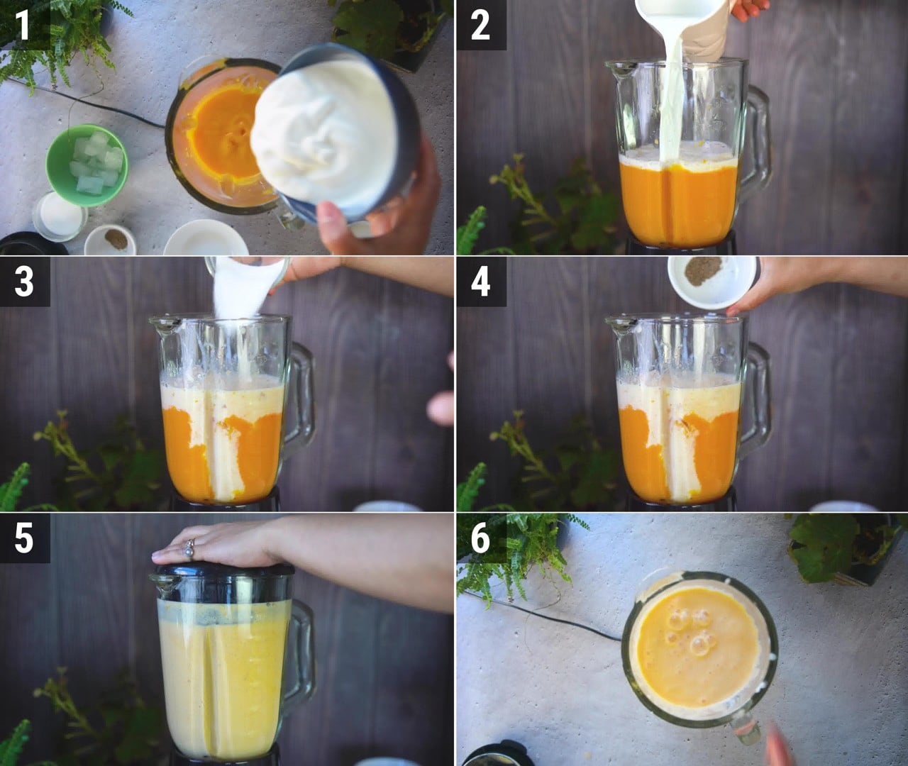 Image of the cooking step-1-2 for Mango Lassi