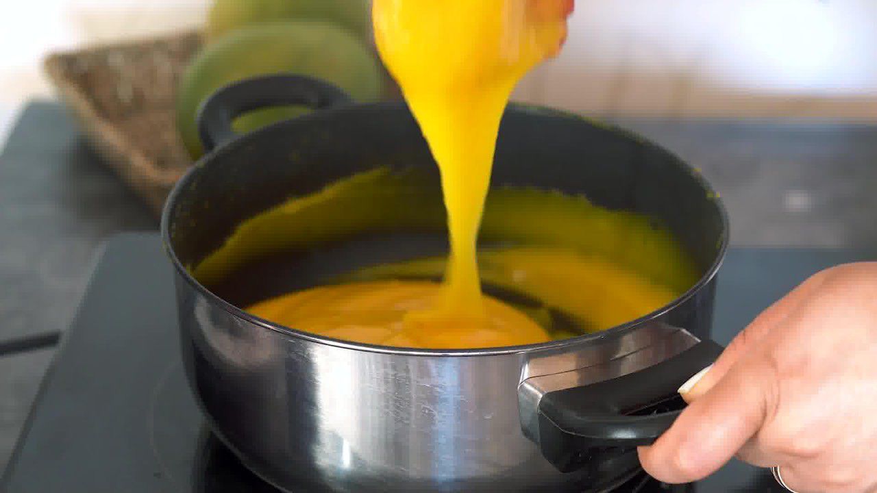 Image of the cooking step-1-5 for Mango Pudding