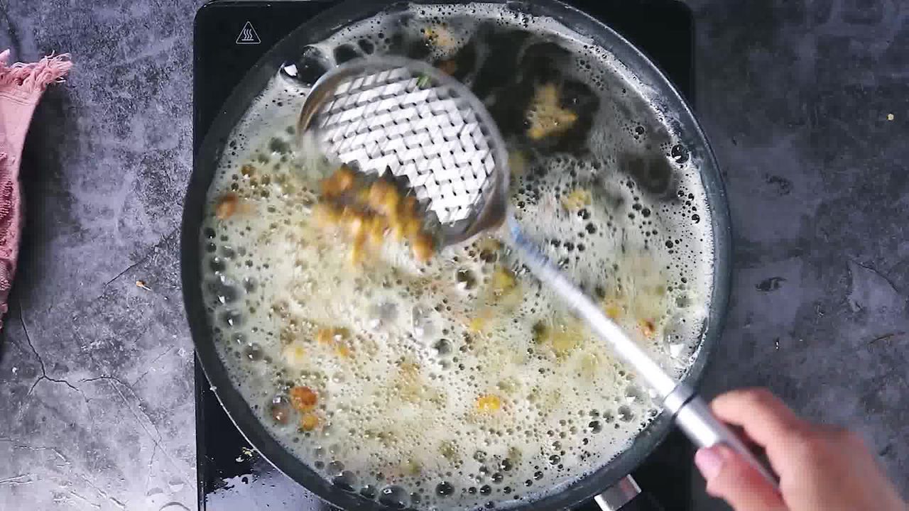 Image of the cooking step-4-3 for Masala Peanuts (Air Fryer, Baked and Fried Recipe)