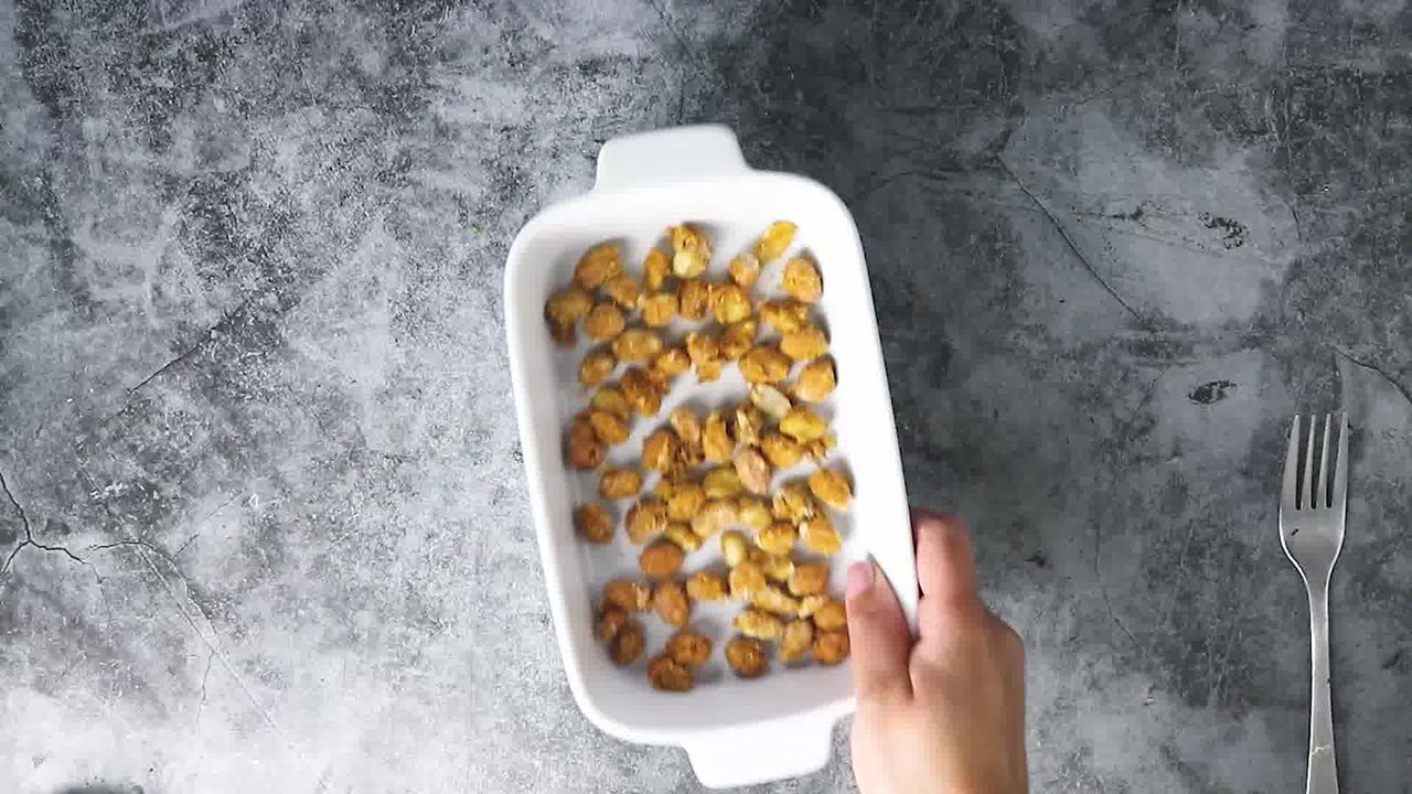 Image of the cooking step-6-3 for Masala Peanuts (Air Fryer, Baked and Fried Recipe)