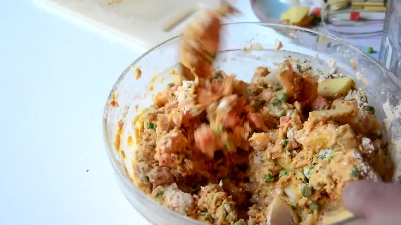 Image of the cooking step-1-5 for Mix Vegetable Pakora | Video Recipe