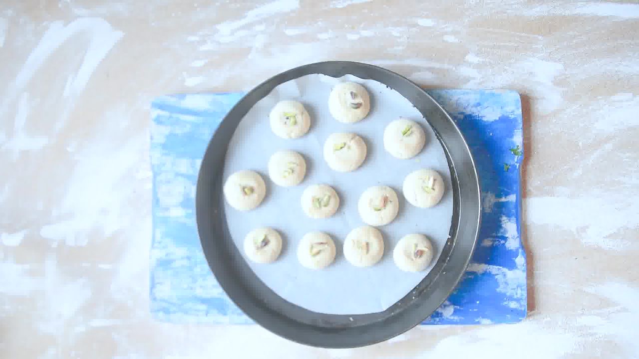 Image of the cooking step-1-10 for Nankhatai Recipe - Indian Shortbread Cookies