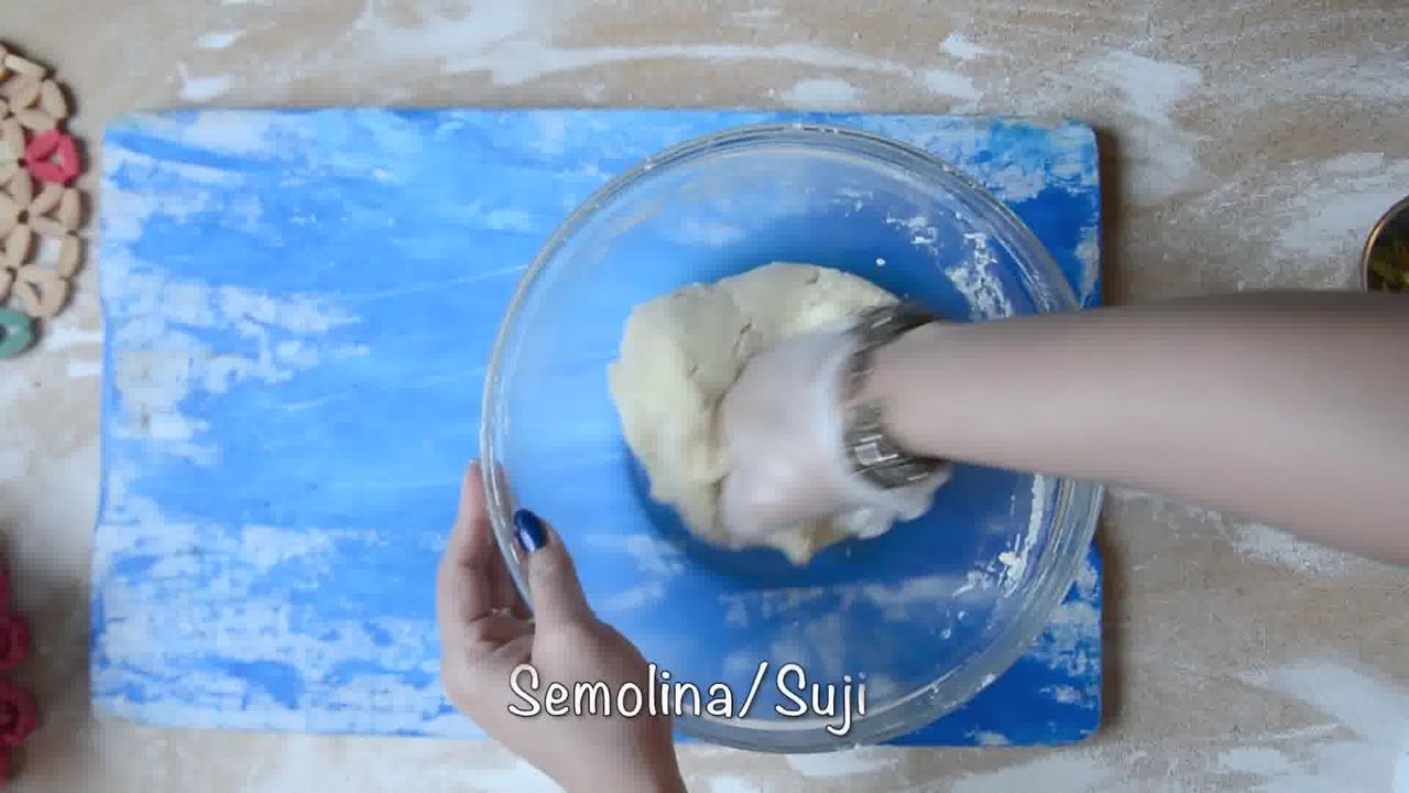 Image of the cooking step-1-5 for Nankhatai Recipe - Indian Shortbread Cookies