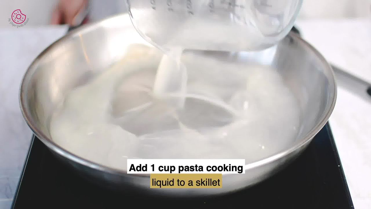 Image of the cooking step-1-4 for No Cream Fettuccine Alfredo