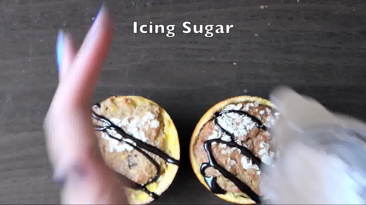Image of the cooking step-2-3 for Oats Orange Eggless Muffins 3 Ways (Video)