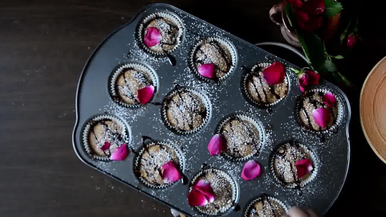 Image of the cooking step-4-5 for Oats Orange Eggless Muffins 3 Ways (Video)