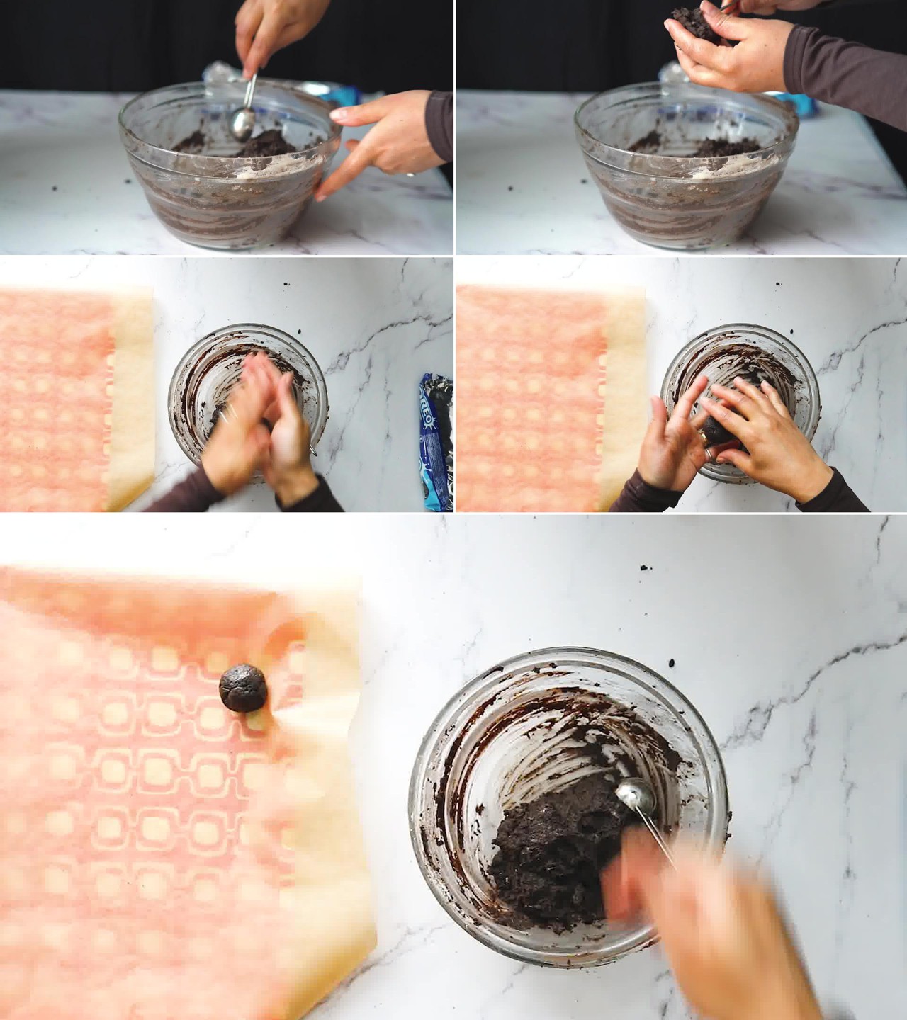 Image of the cooking step-1-3 for Oreo Truffles