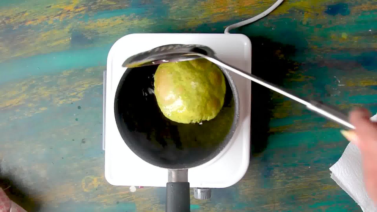 Image of the cooking step-2-12 for Palak Puri - Spinach Puri (Step-by-step video)