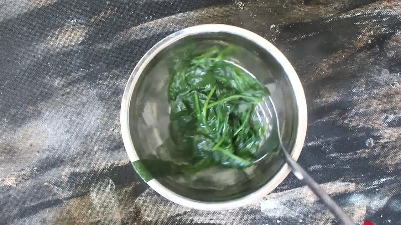Image of the cooking step-1-5 for Palak Paneer - Spinach and Indian Cottage Cheese Gravy