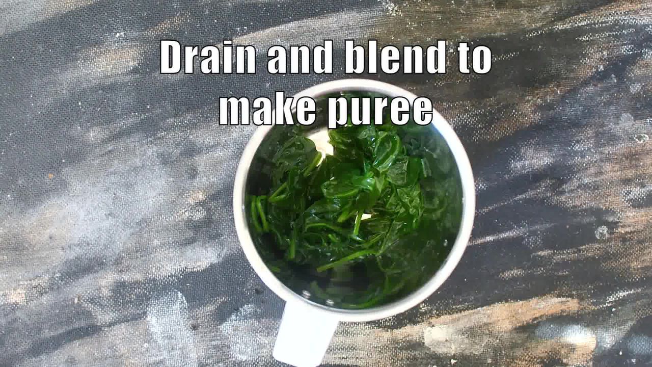 Image of the cooking step-1-7 for Palak Paneer - Spinach and Indian Cottage Cheese Gravy