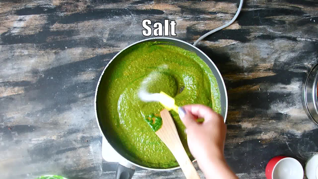 Image of the cooking step-2-14 for Palak Paneer - Spinach and Indian Cottage Cheese Gravy