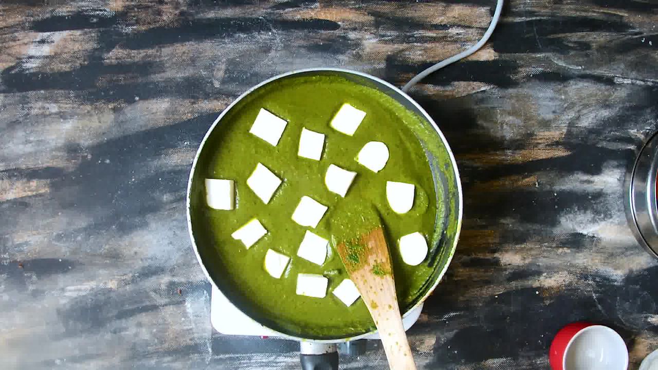 Image of the cooking step-2-16 for Palak Paneer - Spinach and Indian Cottage Cheese Gravy