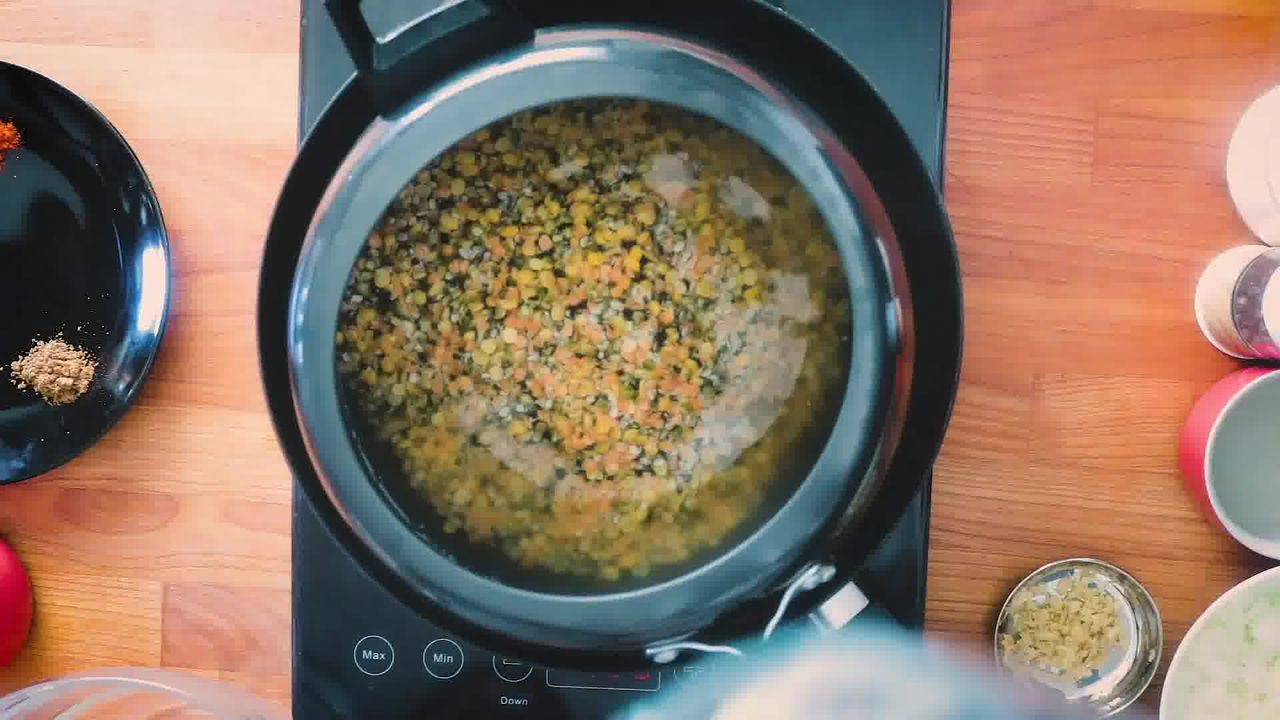 Image of the cooking step-1-4 for Panchmel Dal | Panchratan Dal