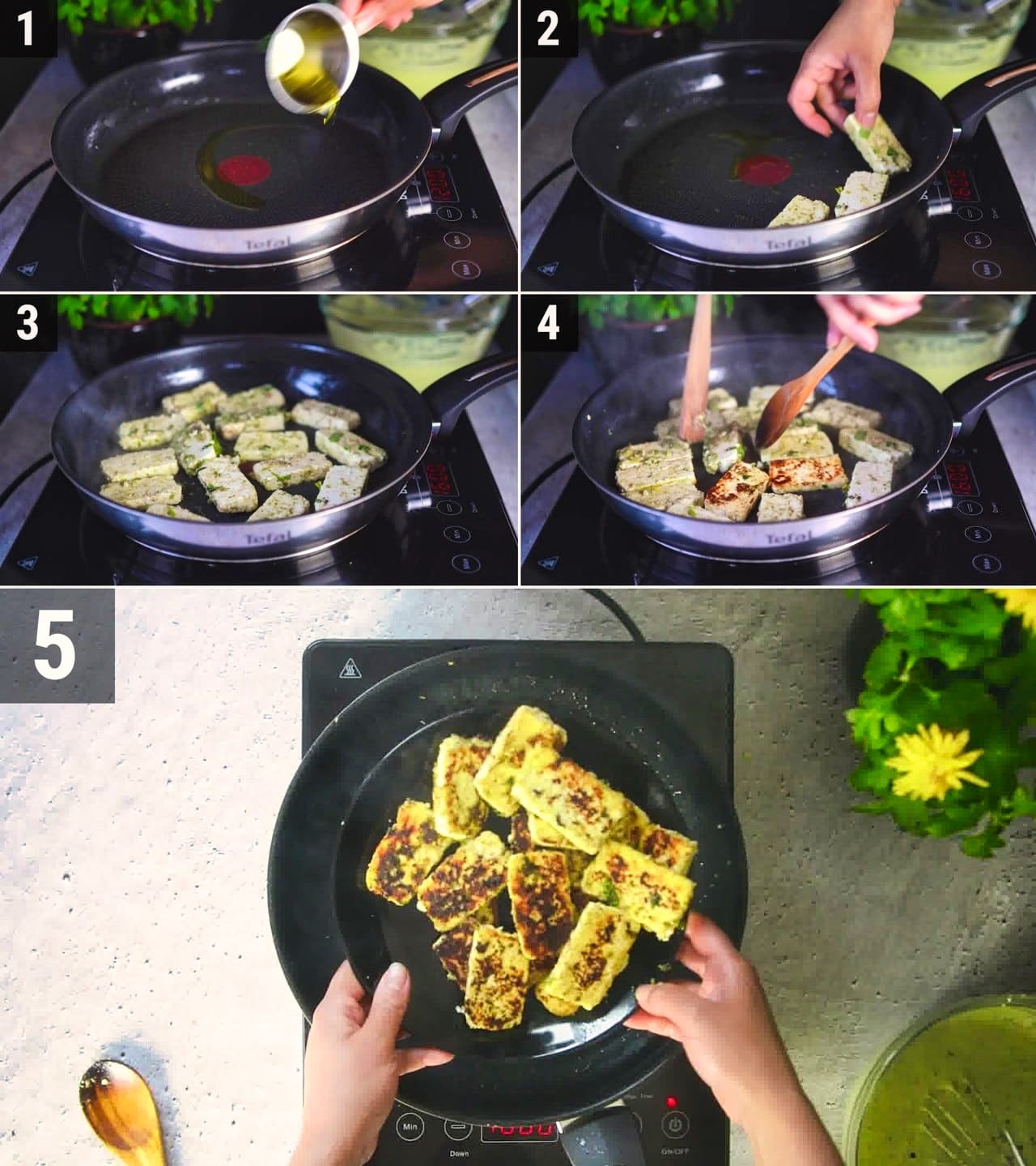 Image of the cooking step-4-1 for Paneer Afghani