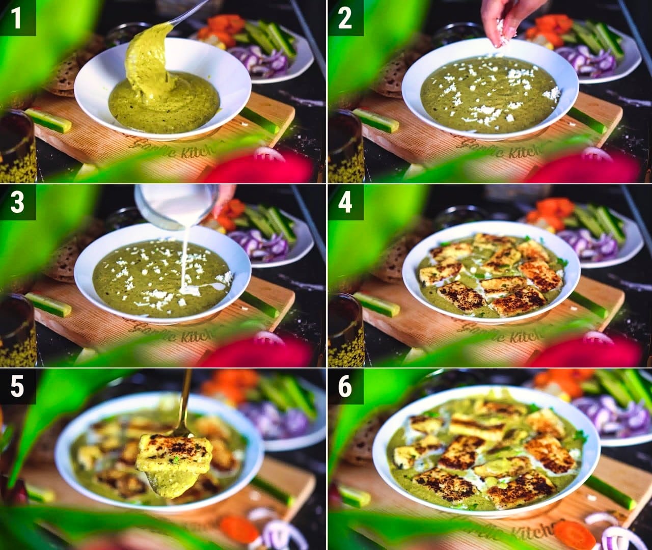 Image of the cooking step-5-4 for Paneer Afghani