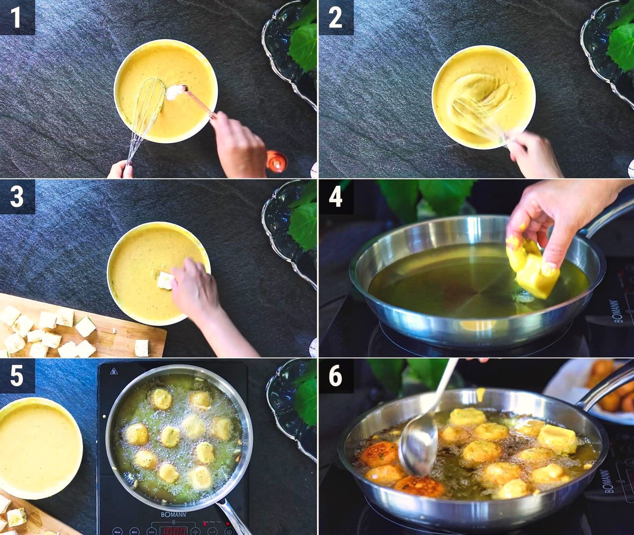 Image of the cooking step-3-1 for Paneer Pakora
