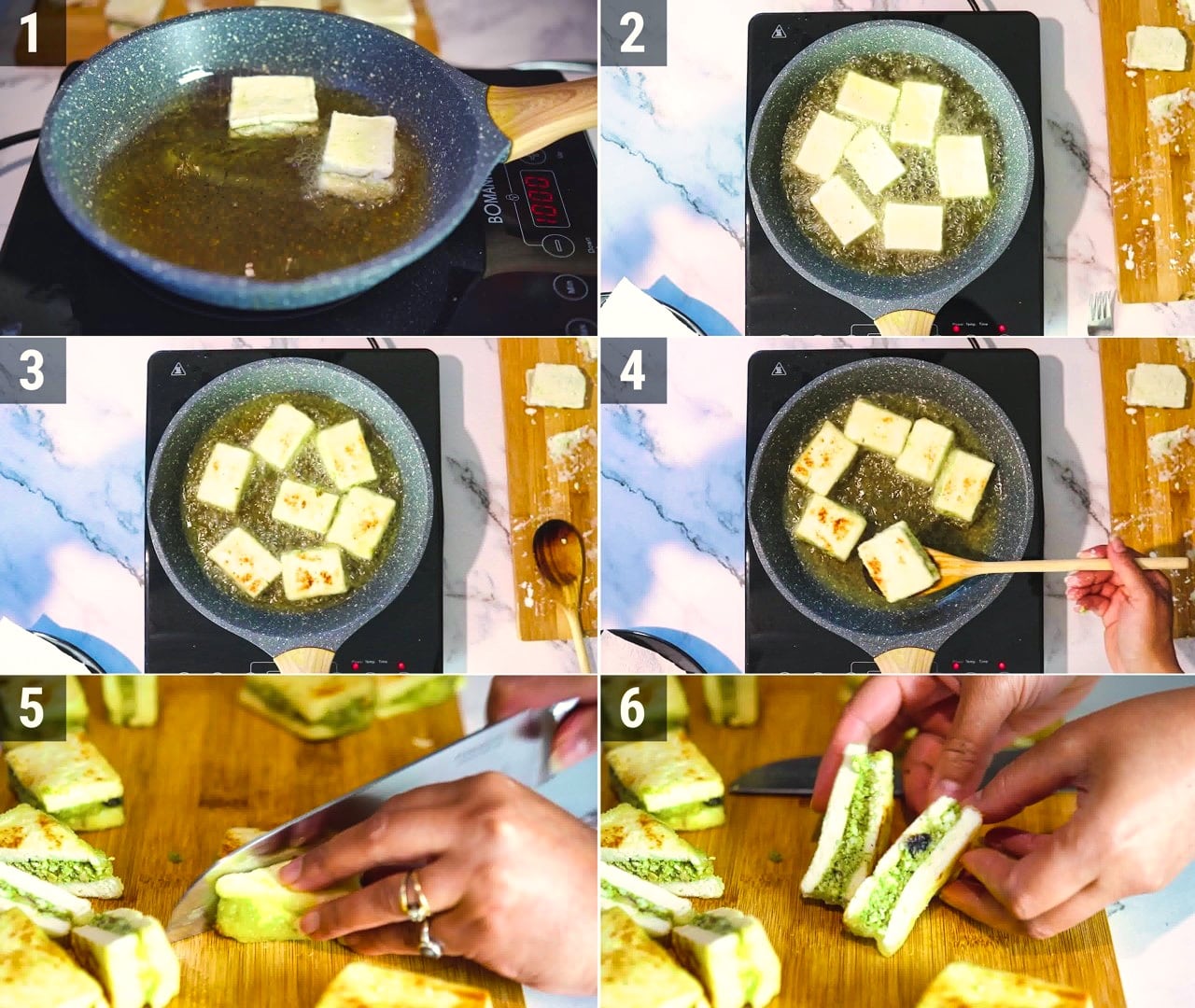 Image of the cooking step-5-1 for Paneer Pasanda