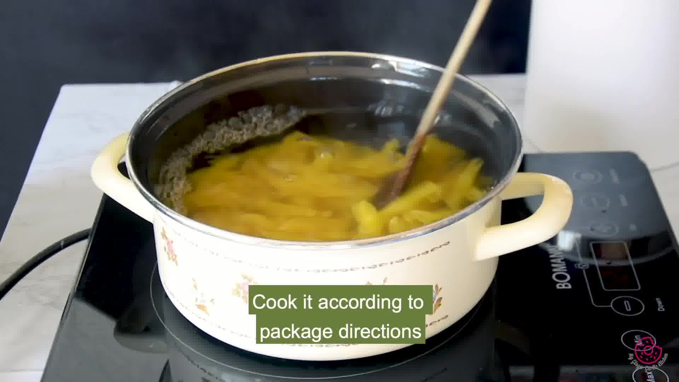 Image of the cooking step-1-2 for Penne Arrabbiata - Pasta Arrabiata
