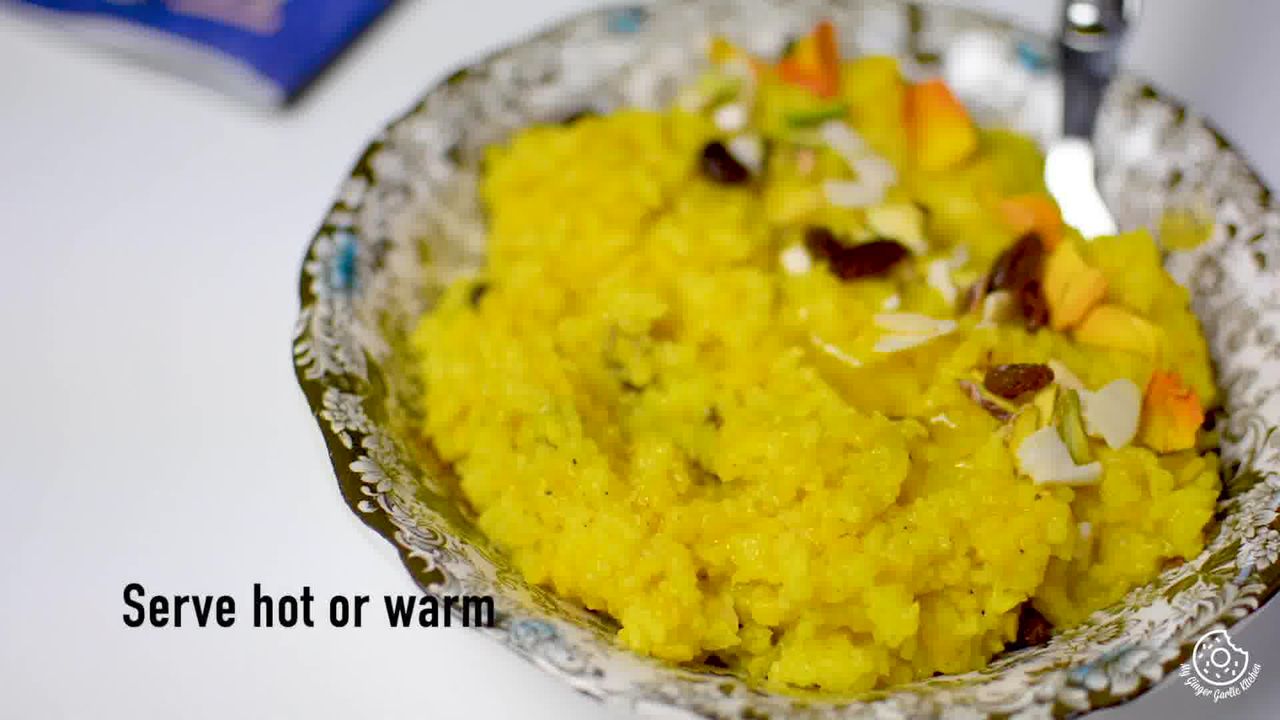 Image of the cooking step-1-14 for Paush Khichda - Sweet Khichdi (Pan, Cooker, Instant Pot)